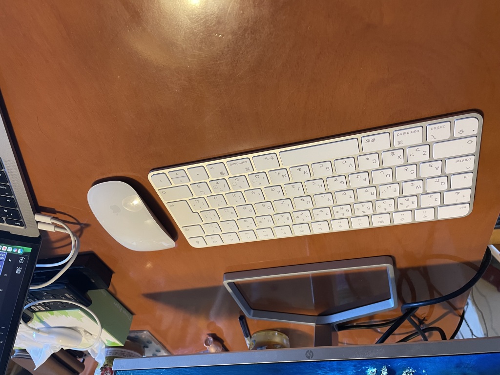 新規導入したApple Magic MouseとMagic Keyboard